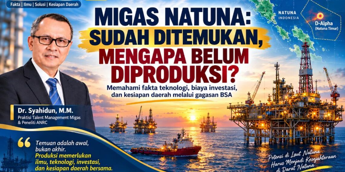 MIGAS NATUNA: SUDAH DITEMUKAN, MENGAPA BELUM DIPRODUKSI?