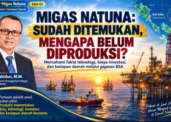 MIGAS NATUNA: SUDAH DITEMUKAN, MENGAPA BELUM DIPRODUKSI?