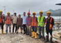 Bupati Aneng Tinjau Pembangunan KNMP di Jemaja, Tekankan Mutu dan Kualitas Pekerjaan