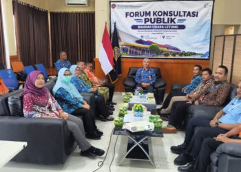 UPBU Letung Gelar Forum Konsultasi Publik, Dorong Peningkatan Kualitas Pelayanan Bandara