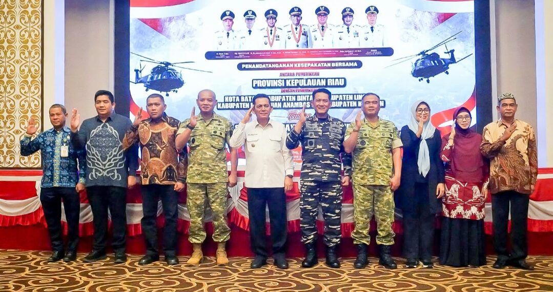 Roby Teken Kesepakatan Pembentukan Komcad ASN, 28 Aparatur Bintan Disiapkan