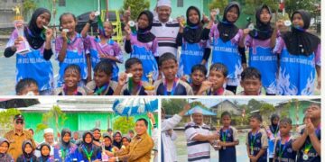 Ponpes Nurul Jannah Natuna Gelar Turnamen Voli SD/MI, SDN 003 Sungai Ulu Raih Dua Gelar Juara
