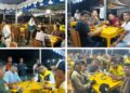 Bupati Cen Sui Lan Semangati Wartawan yang Adu Taktik di Meja Domino