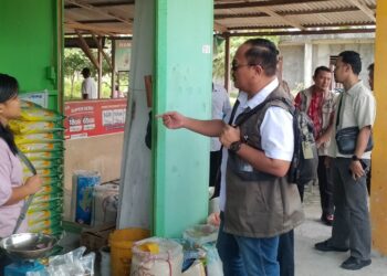 Cegah Praktik Pengoplosan, Satgas Pangan Natuna Sidak Beras SPHP di Pasar Ranai